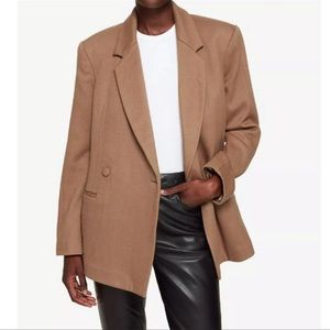 ANINE BING KAIA BLAZER IN CAMEL size Small